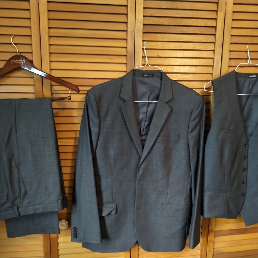 Men's Express Three Piece Suit